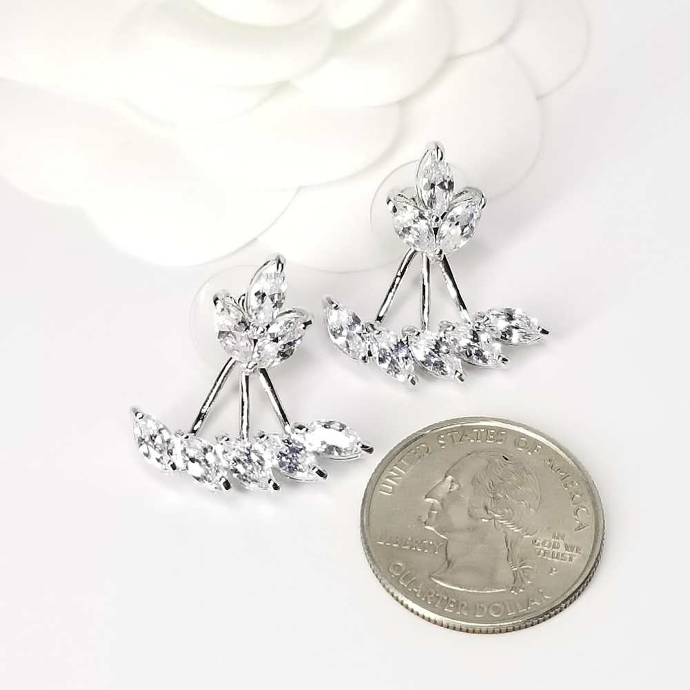 NEW Bling CZ Diamond Earring - Picture 6 of 11